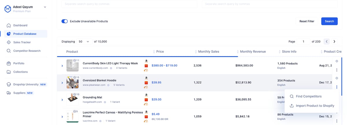 dropship-io-product-database