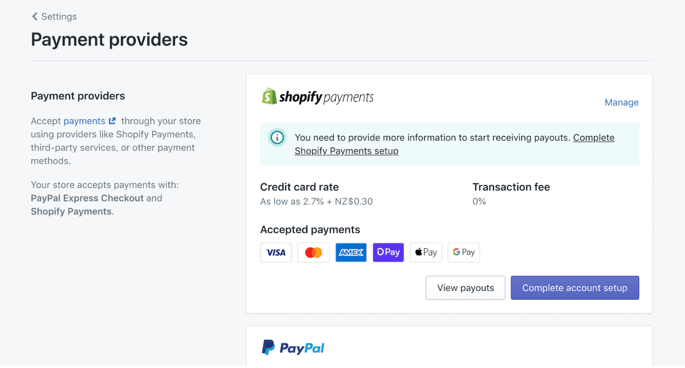 shopify-payment-providers